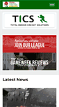 Mobile Screenshot of huddersfieldcricketleague.co.uk